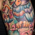 Fotó egy sárgaréz csülök tetoválásról, kelte: 2018.09.11. №173 - tetovált sárgaréz csülök -