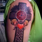 kelta tetoválás # 425 - a minta exkluzív változata, amely könnyen használható változtatáshoz és tetováláshoz kelta hüvelyként