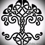 kelta 55 -ös tetoválás - a minta exkluzív változata, amely sikeresen használható a kelta tetoválás feldolgozására és alkalmazására a vállán