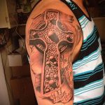 kelta 719 -es tetoválás - a minta hűvös változata, amely könnyen használható változtatáshoz és kelta fa tetoválásként