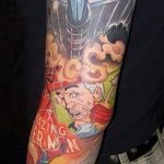 Fénykép tetováló képregény szuperhősökről 2018.09.03 №039 - tetováló képregény szuperhős -