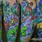 Fénykép tetováló képregény szuperhősökről 2018. 09. 03. №040 - tetováló képregény szuperhős -