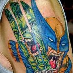 Fénykép tetováló képregény szuperhősökről 2018.09.03 №051 - tetováló képregény szuperhős -