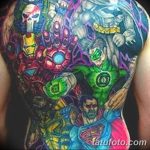 Fénykép tetováló képregény szuperhősökről 2018.09.03 №052 - tetováló képregény szuperhős -