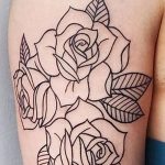 Очертание на фото татуировка от 01.09.2018 №012 - Очертание на фото татуировка -