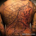 Очертание на фото татуировка от 01.09.2018 №069 - Очертание на фото татуировка -