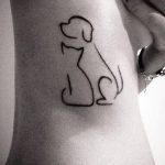 Очертание на фото татуировка от 01.09.2018 №133 - Очертание на фото татуировка -