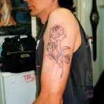 Очертание на фото татуировка от 01.09.2018 №147 - Очертание на фото татуировка -