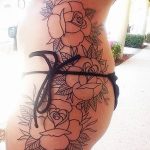 Очертание на фото татуировка от 01.09.2018 №155 - Очертание на фото татуировка -