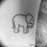 Очертание на фото татуировка от 01.09.2018 №158 - Очертание на фото татуировка -