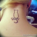 Очертание на фото татуировка от 01.09.2018 №161 - Очертание на фото татуировка -