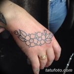 Очертание на фото татуировка от 01.09.2018 №004 - Очертание на фото татуировка -