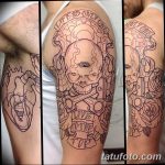 Очертание на фото татуировка от 01.09.2018 №011 - Очертание на фото татуировка -