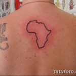 Очертание на фото татуировка от 01.09.2018 №013 - Очертание на фото татуировка -