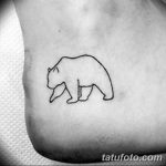 Очертание на фото татуировка от 01.09.2018 №018 - Очертание на фото татуировка -