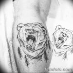 Очертание на фото татуировка от 01.09.2018 №019 - Очертание на фото татуировка -