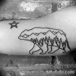 Очертание на фото татуировка от 01.09.2018 №023 - Очертание на фото татуировка -