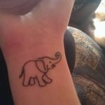 Очертание на фото татуировка от 01.09.2018 №034 - Очертание на фото татуировка -