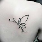 Очертание на фото татуировка от 01.09.2018 №036 - Очертание на фото татуировка -