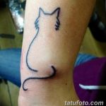 Очертание на фото татуировка от 01.09.2018 №039 - Очертание на фото татуировка -