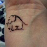 Очертание на фото татуировка от 01.09.2018 №050 - Очертание на фото татуировка -