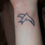 Очертание на фото татуировка от 01.09.2018 №053 - Очертание на фото татуировка -