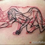 Очертание на фото татуировка от 01.09.2018 №066 - Очертание на фото татуировка -