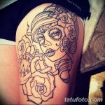 Очертание на фото татуировка от 01.09.2018 №074 - Очертание на фото татуировка -