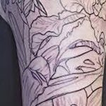 Очертание на фото татуировка от 01.09.2018 №083 - Очертание на фото татуировка -