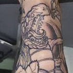 Очертание на фото татуировка от 01.09.2018 №086 - Очертание на фото татуировка -