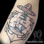 Очертание на фото татуировка от 01.09.2018 №090 - Очертание на фото татуировка -