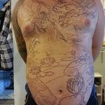 Очертание на фото татуировка от 01.09.2018 №104 - Очертание на фото татуировка -