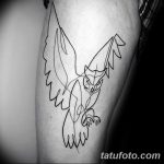 Очертание на фото татуировка от 01.09.2018 №110 - Очертание на фото татуировка -