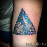 espace tatouage triangle - fényképek a tatouage fini 1008 -ban tatufoto.ru