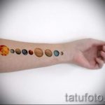 tetoválás tér minimalizmus - egy fotó a kész tetoválásról 1028 tatufoto.ru