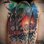 tetováló tér - fotó a kész tetoválásról 2047 tatufoto.ru