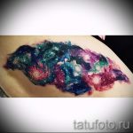 tetoválás tér akvarell - fotó a kész tetoválásról 7098 tatufoto.ru