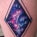 tetoválás tér akvarell - fotó a kész tetoválásról 12103 tatufoto.ru