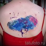 tetoválás tér akvarell - fotó a kész tetoválásról 18109 tatufoto.ru