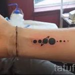 tetoválótér minimalizmus - fotó a kész tetoválásról 1116 tatufoto.ru