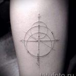 tetoválás tér minimalizmus - fotó a kész tetoválásról 8123 tatufoto.ru