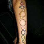 tetoválás tér minimalizmus - fotó a kész tetoválásról 17132 tatufoto.ru