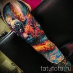 tetoválás űrhüvely - fotó a kész tetoválásról 1141 tatufoto.ru