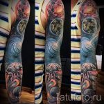 tetoválás űrhüvely - fotó a kész tetoválásról 9149 tatufoto.ru