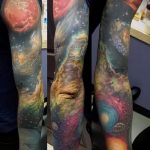 tetoválás űrhüvely - fotó a kész tetoválásról 11151 tatufoto.ru