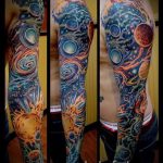 tetoválás űrhüvely - fotó a kész tetoválásról 14154 tatufoto.ru