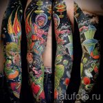 tetoválás űrhüvely - fotó a kész tetoválásról 22162 tatufoto.ru
