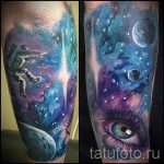 tetoválás űrhüvely - fotó a kész tetoválásról 38178 tatufoto.ru