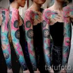tetoválás űrhüvely - fotó a kész tetoválásról 44184 tatufoto.ru