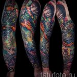 tetoválás űrhüvely - fotó a kész tetoválásról 47187 tatufoto.ru